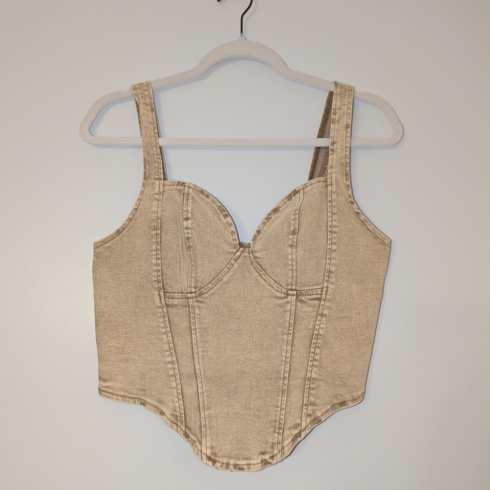 SHEIN Tan Bustier